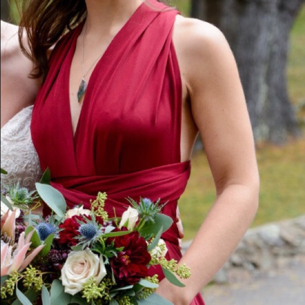 Infinity wrap dress